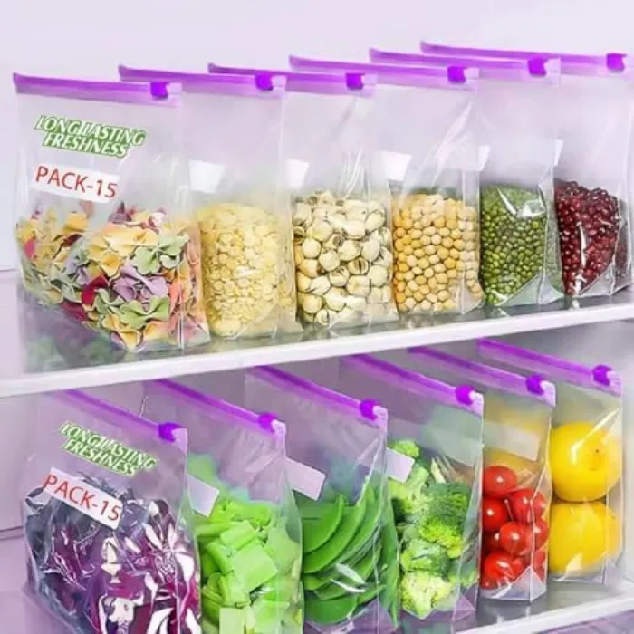 Storage Zipper Bag 10.5*13 Large (10pcs) Pkt