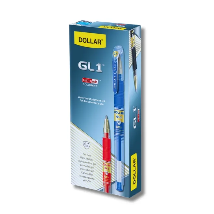 Dollar GL1 Blue Pcs ( Gel Pen )