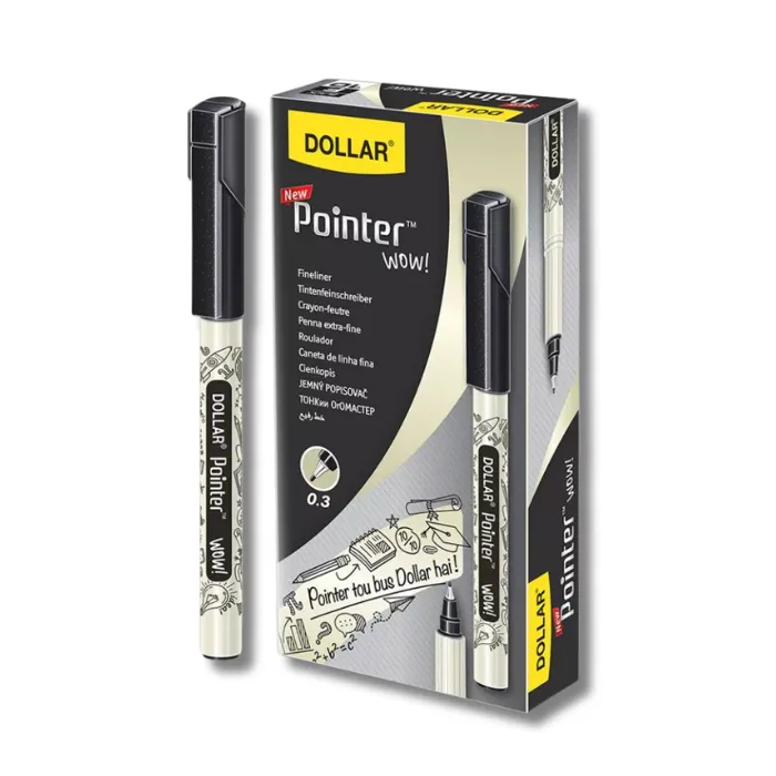 Wow! Dollar Pointer Black PCS ( 10'sBox ) WDPBk