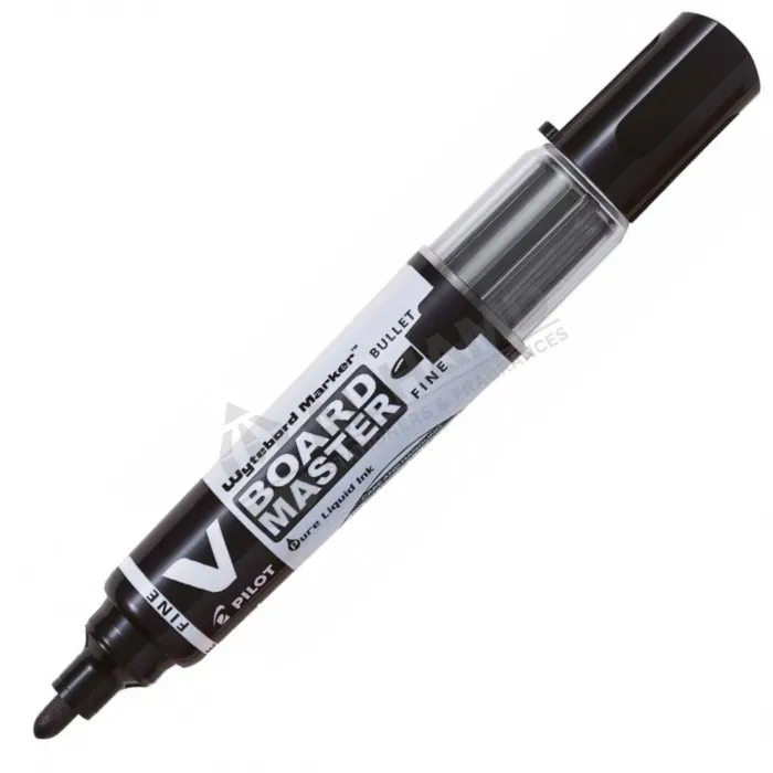 Pilot Marker  - V Board Master Round Nib (Black) Pcs PVBM