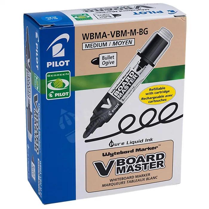 Pilot Marker  - V Board Master Round Nib (Blue) Pcs PVBM