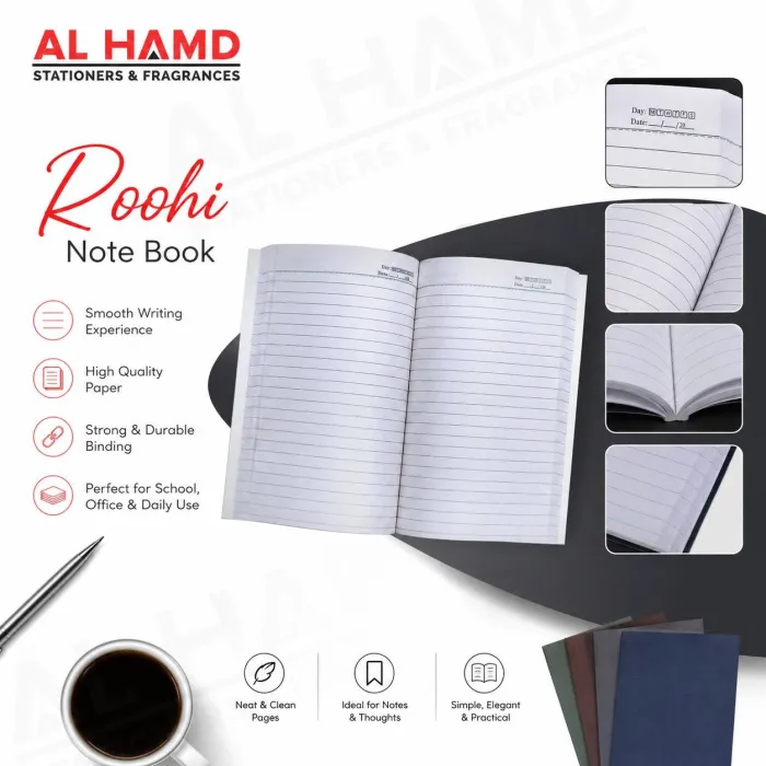 Roohi Note Book 300pg No.53