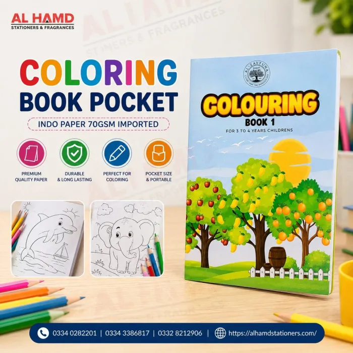 Coloring Book Pocket ( Indo Paper 70gsm Imported )