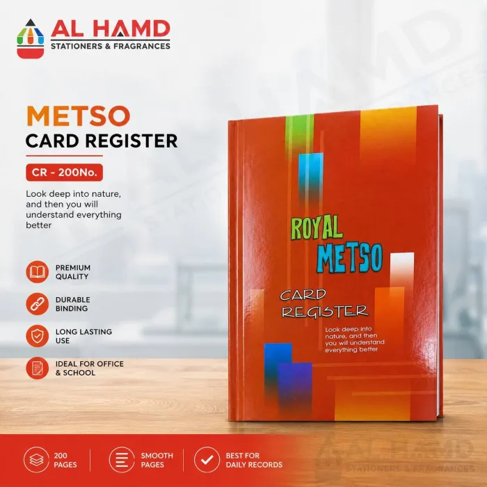 Metso Card Register CR - 200No.