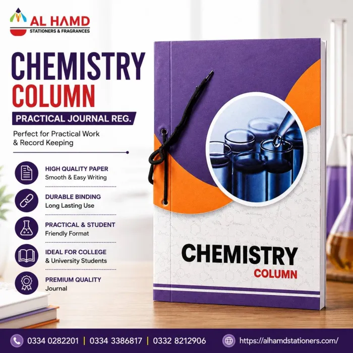 Column - Chemistry Practical Journal Reg. Pcs