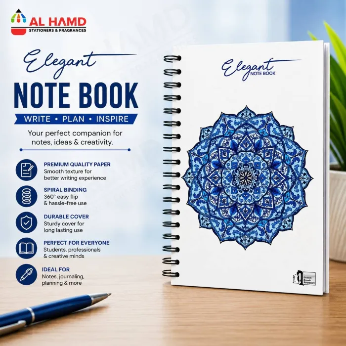 ELEGENT Spiral Note Book No.4