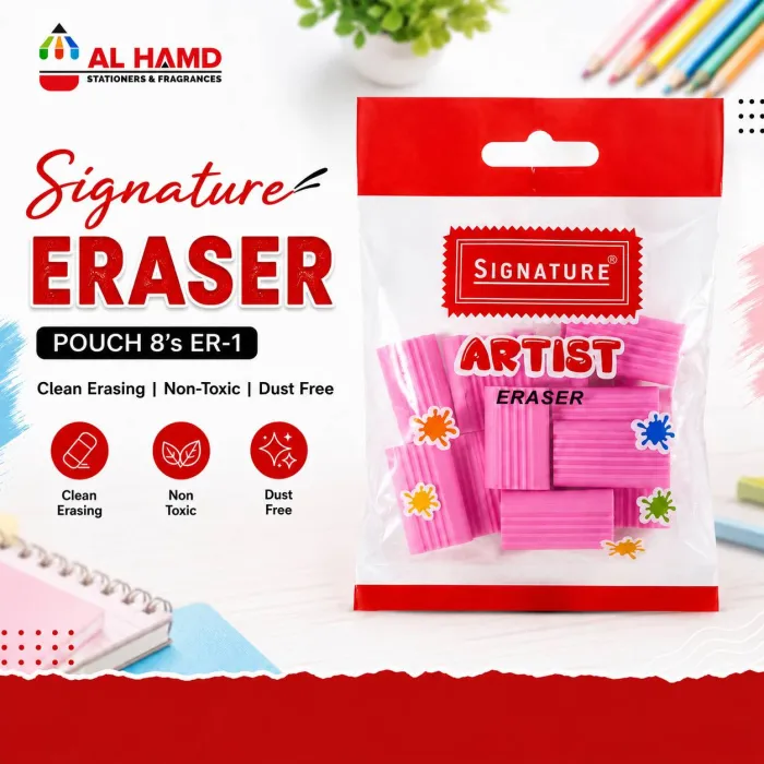Signature Eraser Pouch 8's ER-1