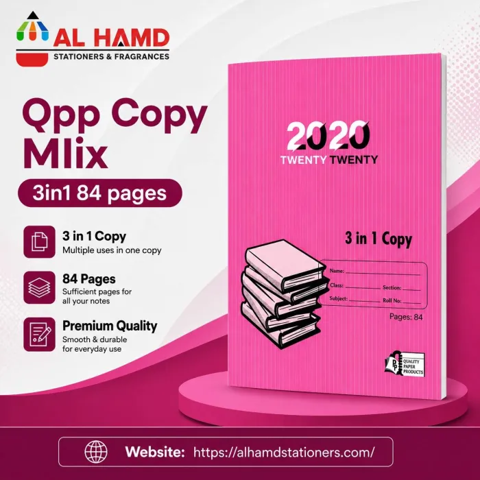 Qpp Copy MIix / 3in1 84 pages QCMix84