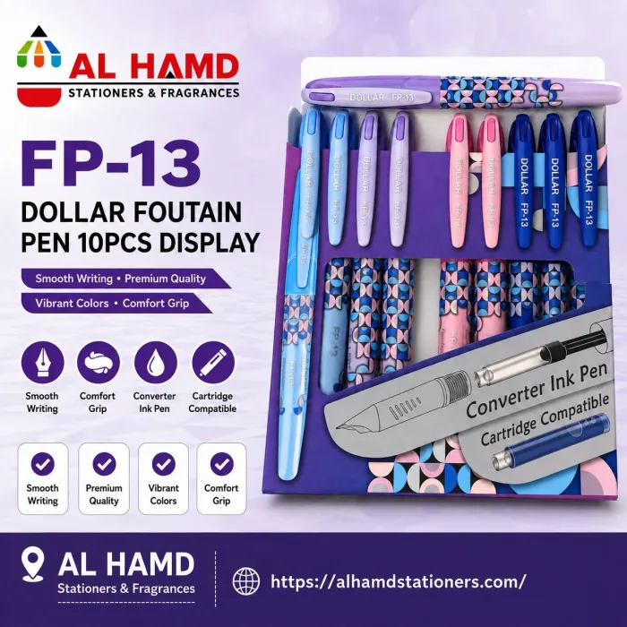 FP-13 - Dollar Foutain Pen 10Pcs Display