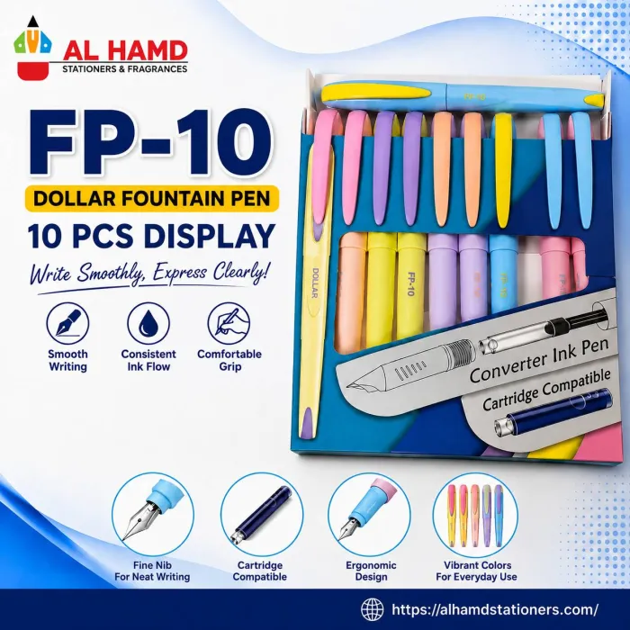FP-10 - Dollar Foutain Pen 10Pcs Display