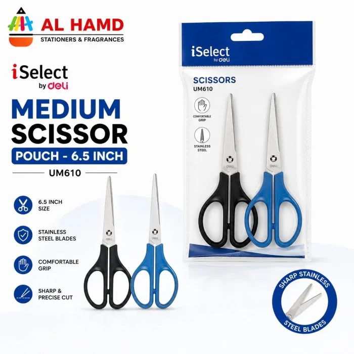 Medium Scissor Pouch - 6.5inch - iSelect by deli - UM610