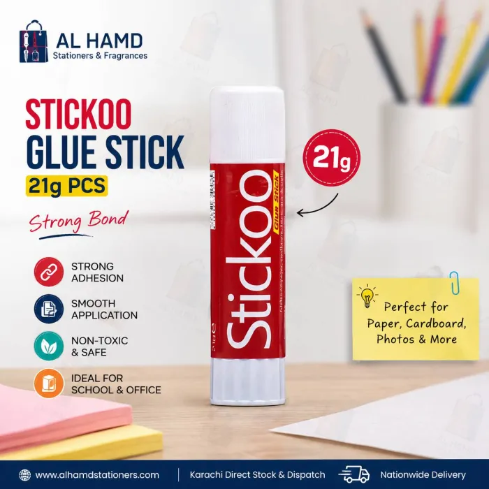 Stickoo Glue Stick 21g Pcs