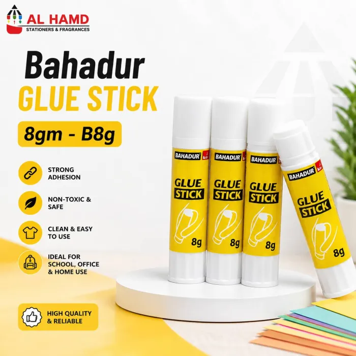 Bahadur Glue Stick 8gm - B8g Pcs