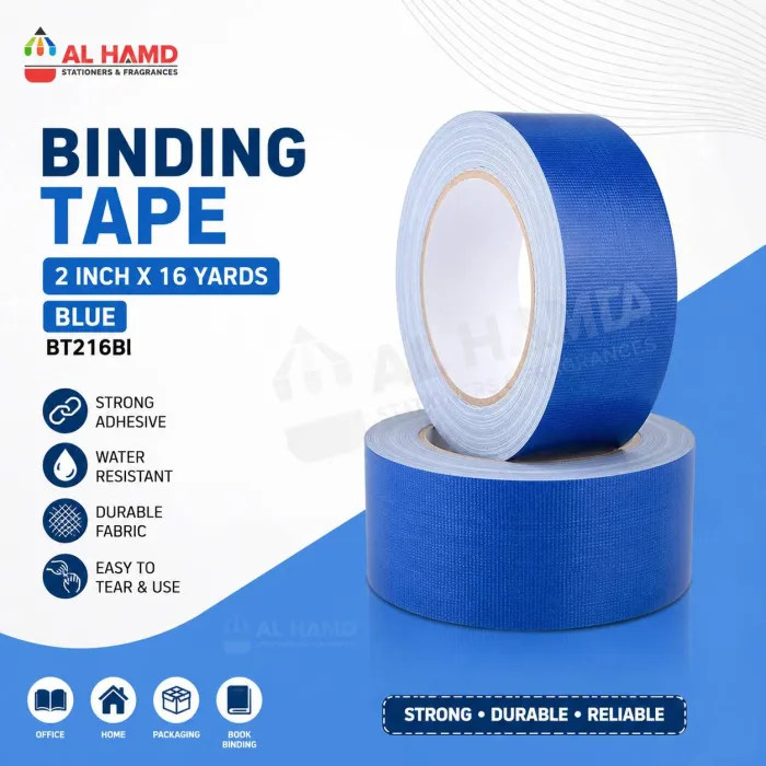 Binding Tape 2inch 16Yards Blue BT216Bl