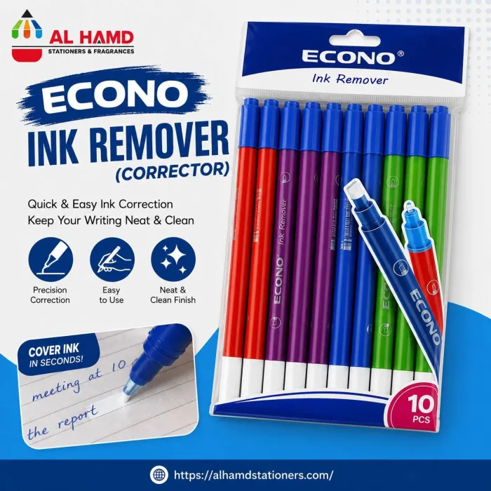 Econo - Ink Remover ( Corrector ) - 10Pcs Pkt