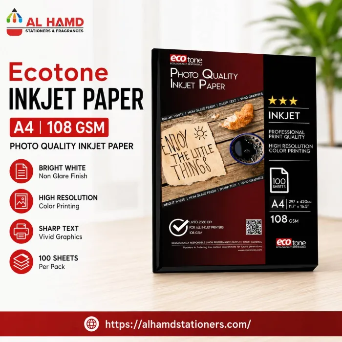 Ecotone Inkjet A4 Paper 108gsm Pkt