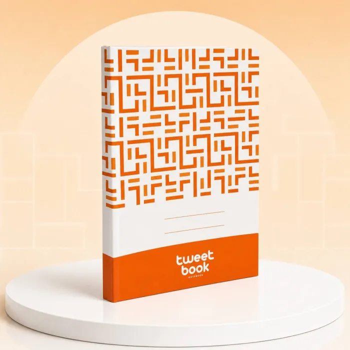 tweetbook Notebook Register 1500No. ( 390pgs ) - 12B